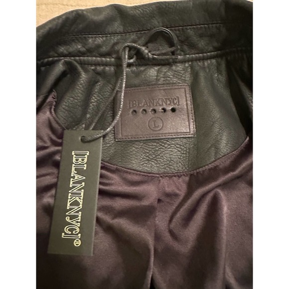 BLANK NYC Vegan Leather Moto Jacket - Picture 9 of 9